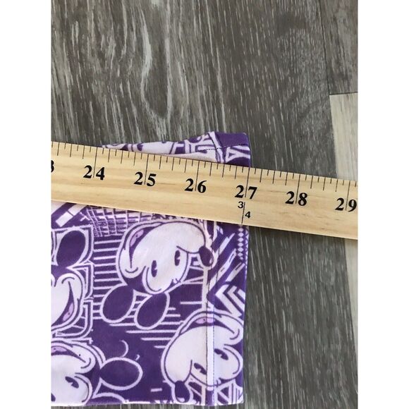 Disney OS One Size Leggings Mickey Mouse Lavender Lularoe - Picture 4 of 9